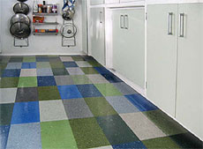 green flooring